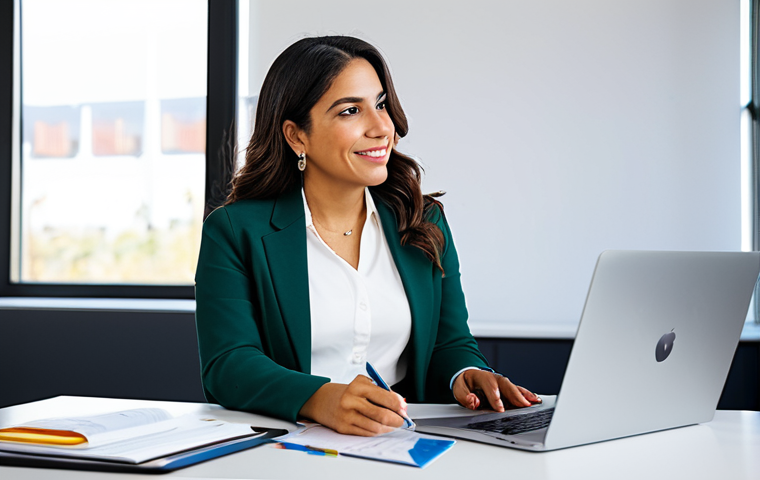Prioritizing Life**
A professional Latina life coach in appropriate attire, conducting a workshop on goal setting in a bright, modern co-working space, fully clothed, safe for work, perfect anatomy, natural proportions, professional setting, modest clothing, family-friendly, appropriate content.
**