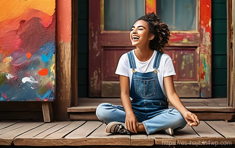 자기 성찰을 위한 지식 습득 방법 - **"Shared Understanding and Connection"**
    Two diverse young adults, smiling genuinely, are engag...