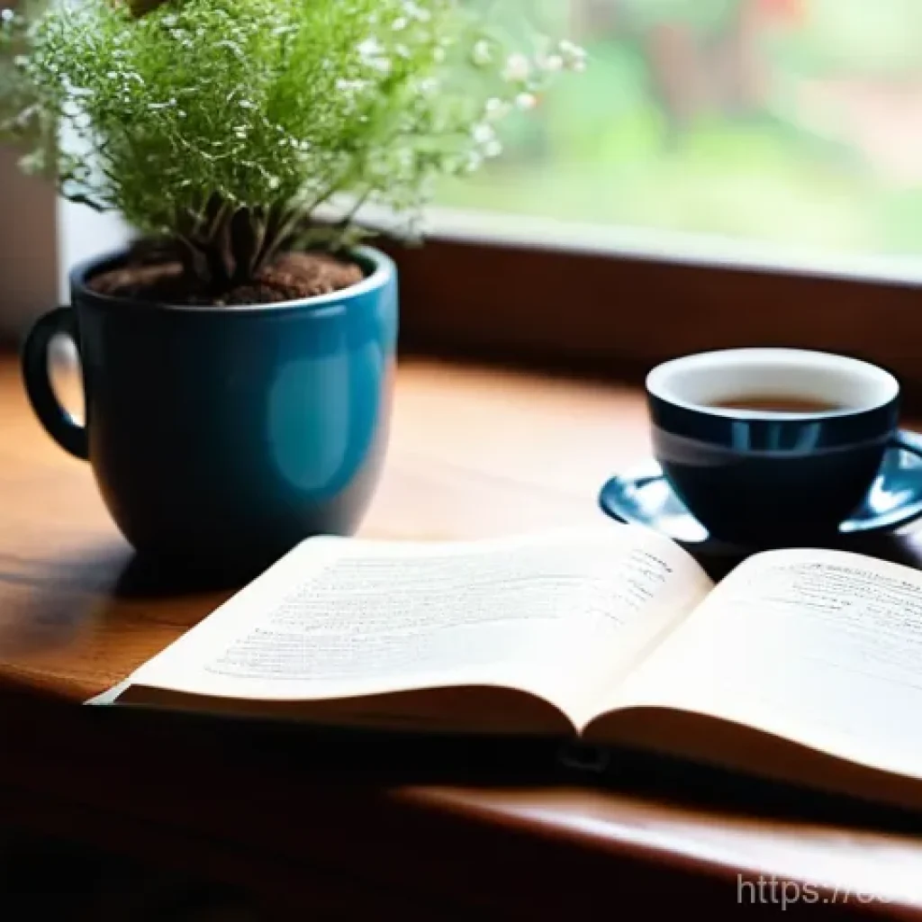 효과적인 자기 성찰 기법 5가지 - **Prompt: Reflective Journaling in a Cozy Nook**
Create an image of a young adult, gender-neutra...